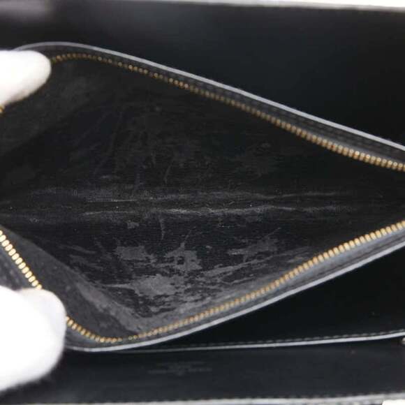 Louis Vuitton Epi Capuchin Shoulder Bag M52342 Black Leather Women's LOUIS VU... - Picture 11 of 14